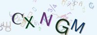 This is a captcha-picture. It is used to prevent mass-access by robots. (see: www.captcha.net)